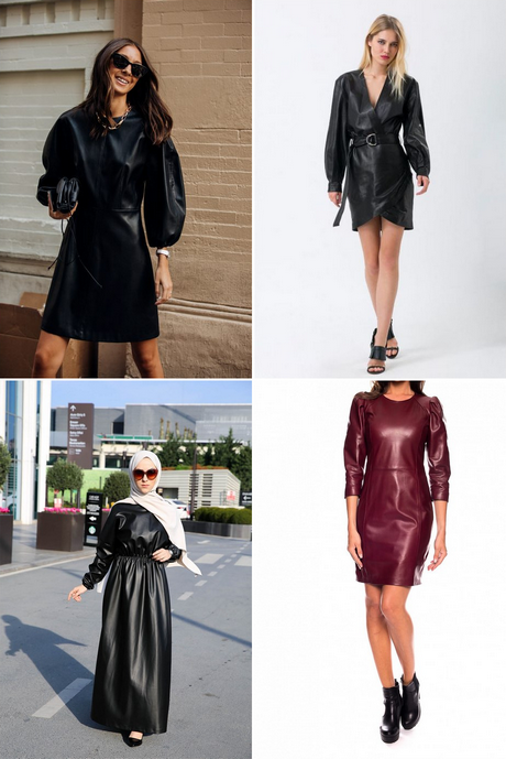 The leather dresses