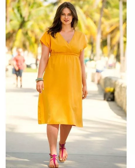 robe-jaune-grande-taille-00_12-4 Plus size yellow dress