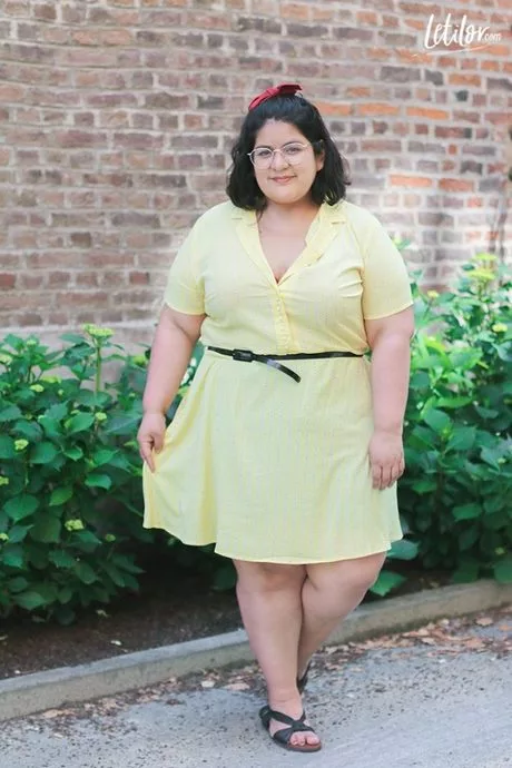 robe-jaune-grande-taille-00_9-19 Plus size yellow dress