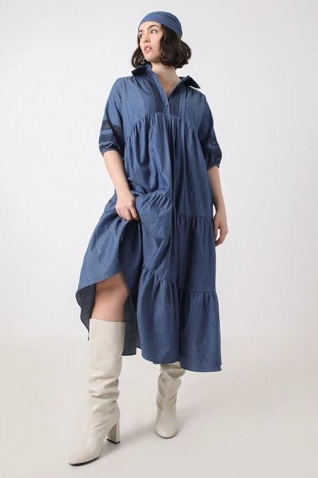 robe-longue-jean-grande-taille-78-1 Plus size long denim dress