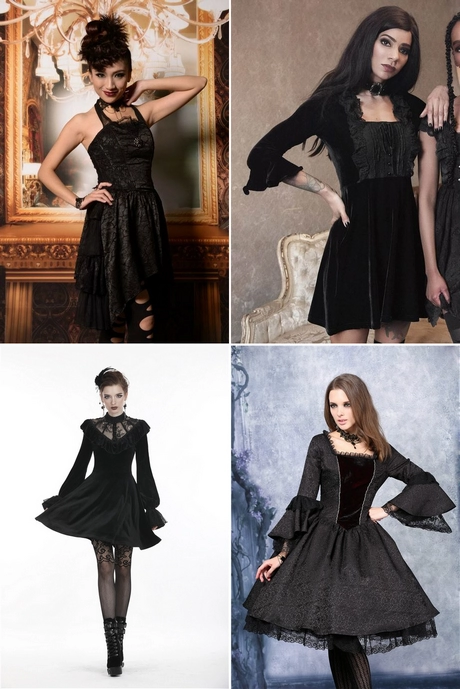 Victorian gothic clothing
