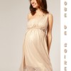 Party dress for pregnant woman