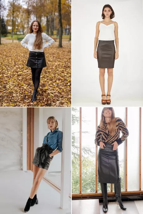 Buy leather skirt